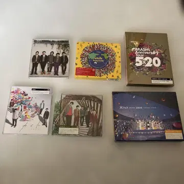 아라시 CD 5장 세트 smile Twenty-Twenty