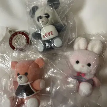 미니 봉제 인형 3종 세트