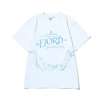 MGA 10주년 FJORD 티셔츠 화이트 XL