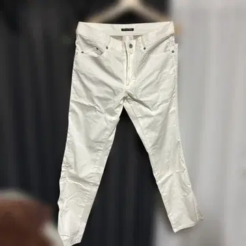 MICHEL KLEIN 화이트 팬츠 사이즈 90