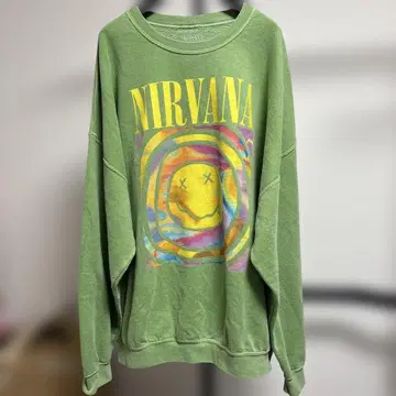 NIRVANA 닐바나 맨투맨 카와시마 타카히로