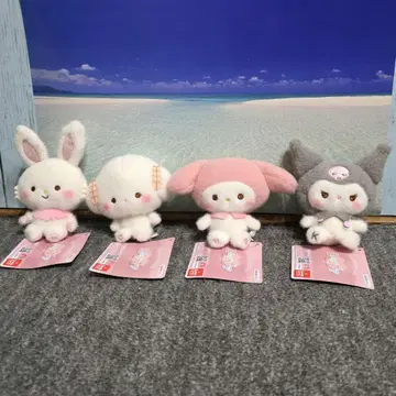 산리오 캐릭터즈 밀키 보아 마스코트 전종 세트
