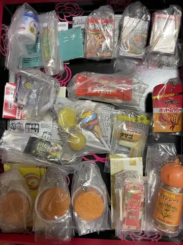 반다이 미니어처 식품 및 음료 세트