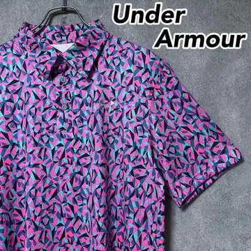 Under Armour 언더아머 올 패턴 폴로 셔츠 골프웨어 로고