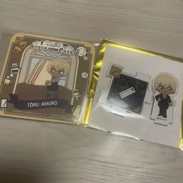 코난 카페 아크릴 스탠드 코스터 아마무 토오루