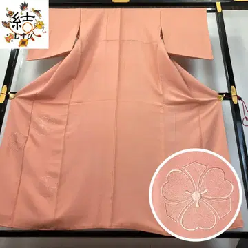 MK-1548 이로무지 자수 꽃 무늬 토끼색