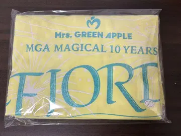 Mrs.GREEN APPLE FJORD 피요르드 글리터 로고 티셔츠 L