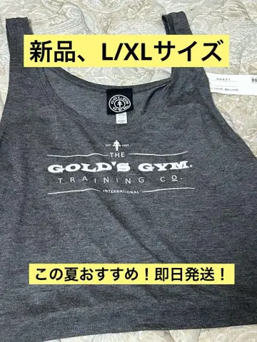 골드짐 여성용 탱크탑 L/XL 그레이