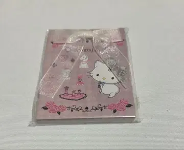 산리오 챠미 키티 메모장 핑크 레어