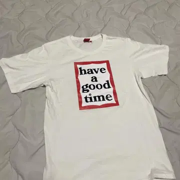 have a good time 티셔츠 화이트