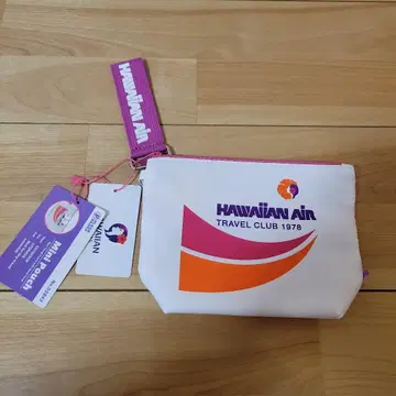 하와이안 항공 플라자 콜라보 파우치 완판 한정판 호놀룰루 와이키키