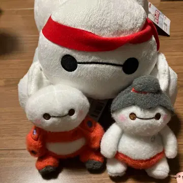 베이맥스 뺨 괴는 V-BIG 봉제 인형 ~ 밀키 보아 2개