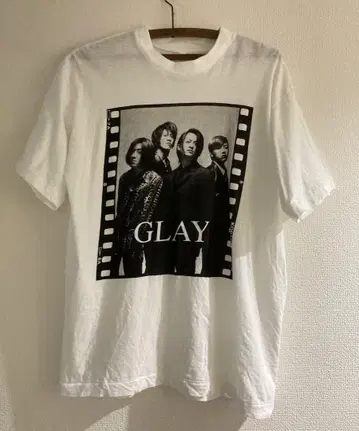GLAY 티셔츠 L 사이즈 코닥 빈티지
