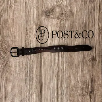 POST&CO 가죽 팔찌