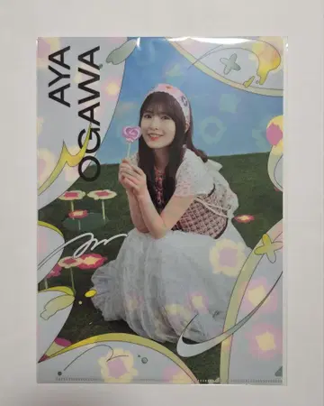 노기자카46 오가와 아야 클리어 파일 NOGI CAFE 2025 카페