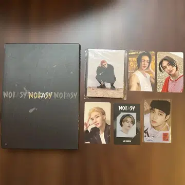 NO EASY 앨범 + 포토 카드 세트