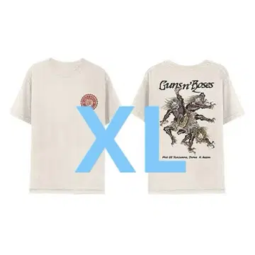 일본 한정판 Guns N' Roses Japan 2025 티셔츠