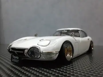 Hachette 1/24 도요타 2000GT 커스텀 개조 로우 다운