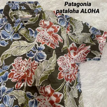 Pataloha 파타고니아 알로하 그린 꽃무늬 S