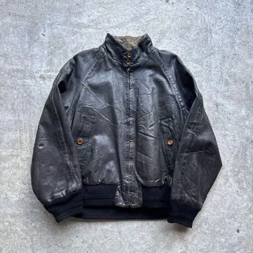 80년대 C.P.COMPANY 가죽 자켓
