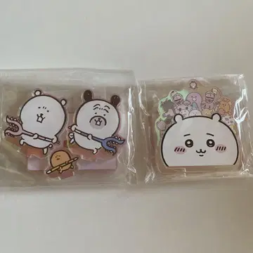 나가노 마켓 홀로그램 아크릴 스탠드 치이카와 (먼작귀) 모두 모이세요
