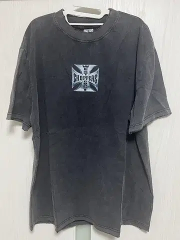 WEST COAST CHOPPERS S/S 페이드 티셔츠 블랙 XL