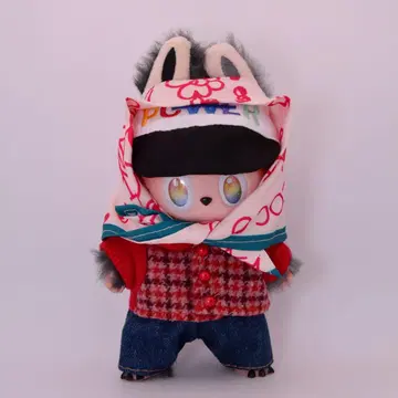 labubu 봉제 인형 옷 갈아입기 17cm GD