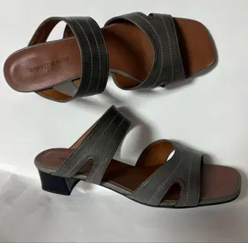neue diffusion 그레이 컴포트 샌들 25.5cm