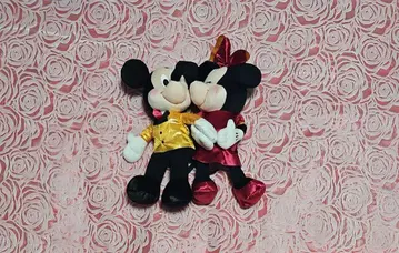 미키 미니 봉제 인형 세트 약 30cm