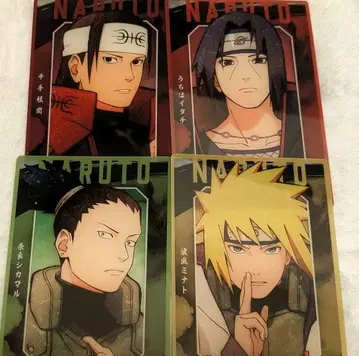 NARUTO 베이스 야드 트레이딩 클리어 아트 비주얼