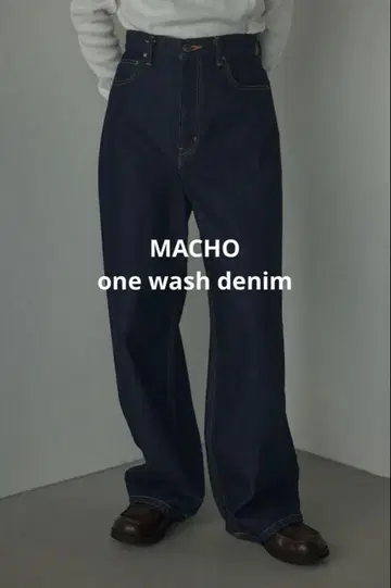 BLACK BY MOUSSY MACHO 데님