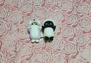 mofusand 인형옷 마스코트 2종 세트