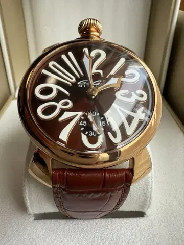 미사용 새상품 GaGa MILANO 가가 밀라노 손목시계 정품 마츠나가