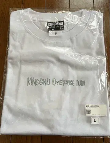 KingGnu 팬클럽 한정판 티셔츠