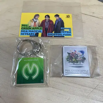 Mrs. GREEN APPLE 라라포트 키링 & 마그넷 & 씰