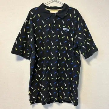 로카웨어 ROCAWEAR 블랙 피케 셔츠 L 사이즈 올 패턴