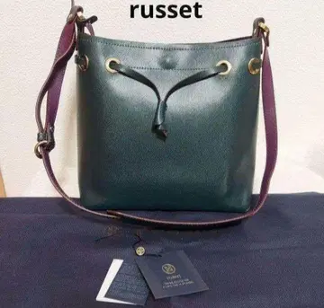 russet 러셋 숄더백 바이컬러 가죽 [컨디션 최상]