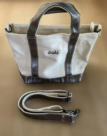 l.l.bean 토트백 실버 숄더 스트랩 포함