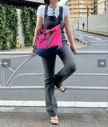 Ubyspick&span 데님 오버롤 올인원 34