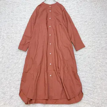 북유럽 생활용품점 하자마의 계절이 좋아지는 스탠드 카라 2way 원피스