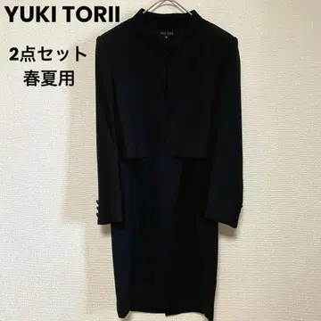 YUKI TORII 유키토리이/앙상블 수트/블랙 포멀