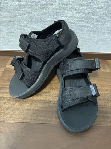 다너 Danner 블랙 벨트 샌들 27cm