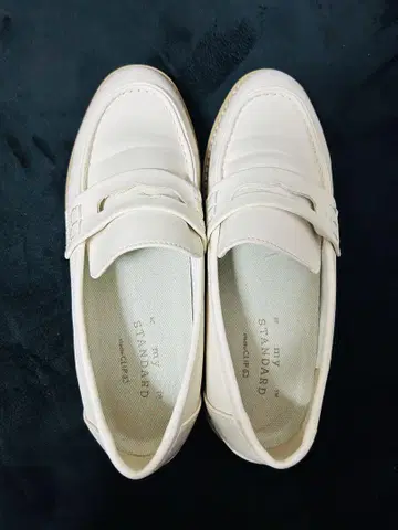 my STANDARD 화이트 로퍼 stadioclip 새상품