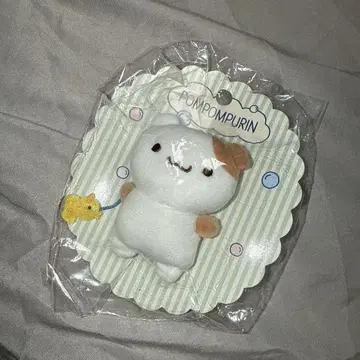 머핀 마스코트 브로치 산리오 폼폼푸딩 봉제 인형 sanrio