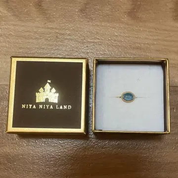 니야니야 랜드 MJ 런던 블루 토파즈 쥬얼리 반지
