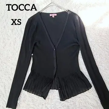 토카 세탁 가능! AJISAI VNECK 가디건 블랙 스테디셀러 새상품급