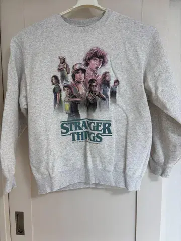 stranger things 맨투맨 트레이닝복
