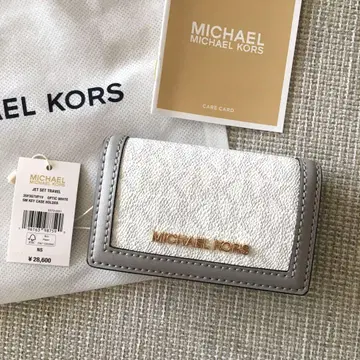 새상품 마이클코어스 MICHEAL KORS 그레이 키케이스