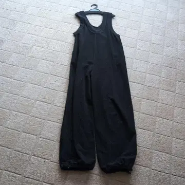 Cottonlinen Rough Combinaison 블랙