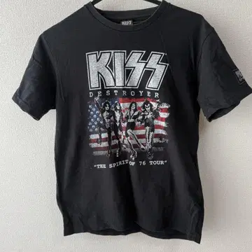 KISS 디스트로이어 티셔츠 스피릿 오브 76 투어